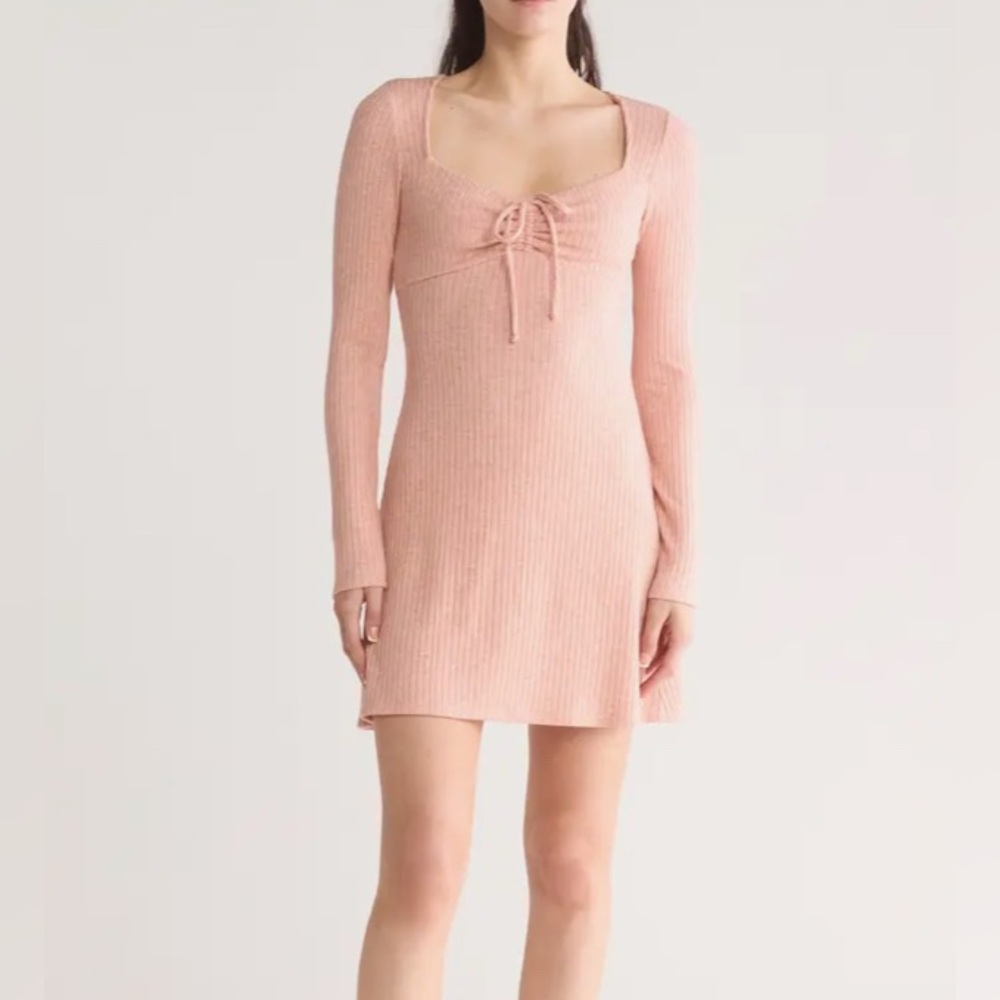 Rose lush mini dress